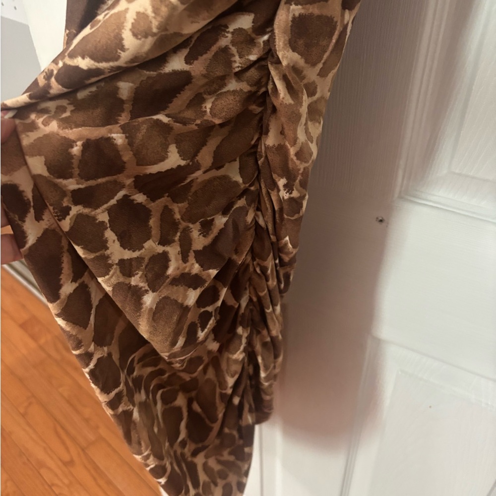 Sofia Jeans Animal Print Fabric Dress - Picture 5 of 5